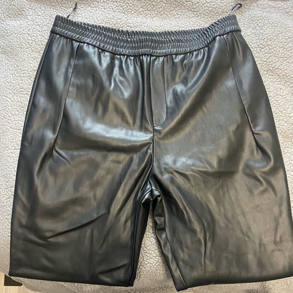 Brand New Zara pleather joggers - Picture 5 of 5